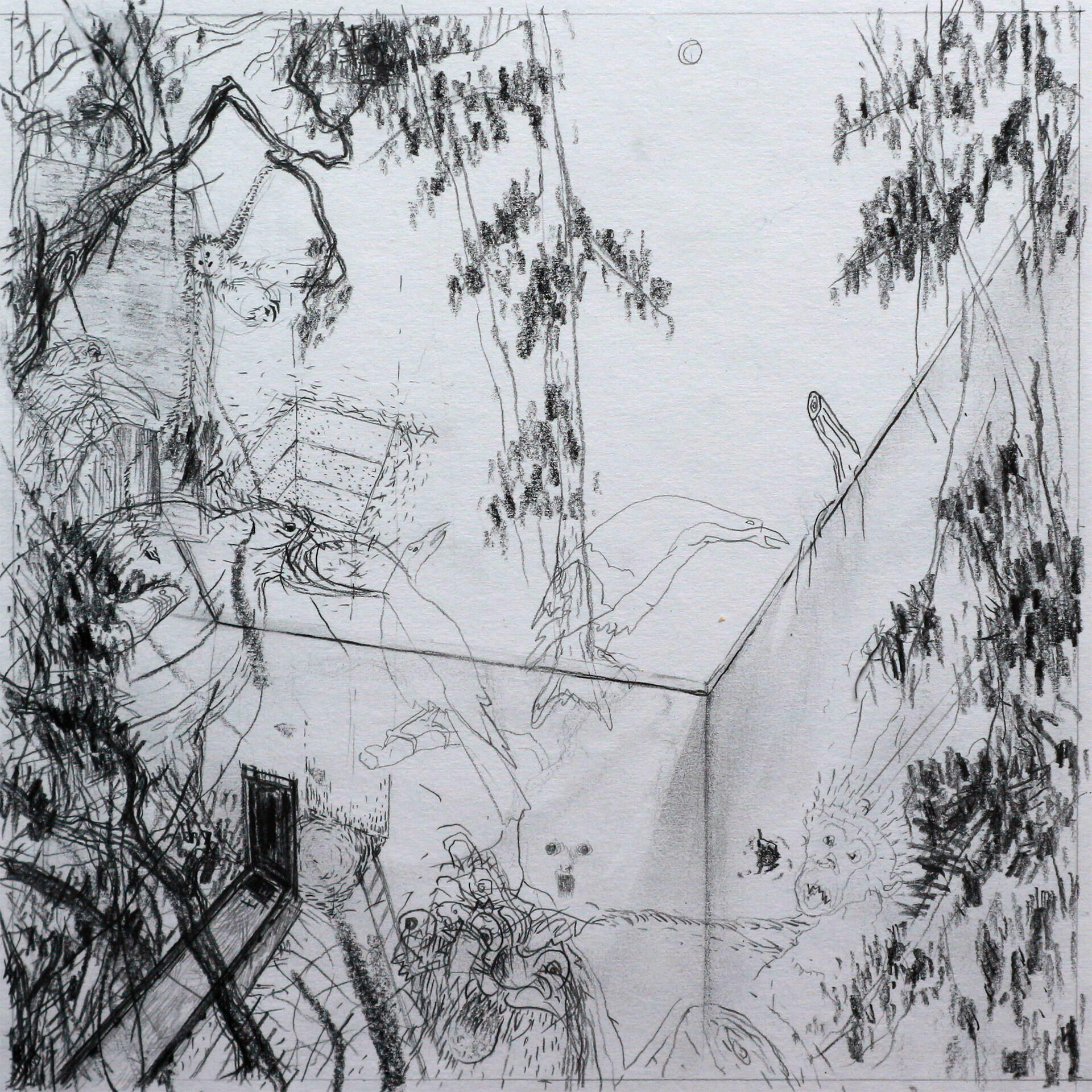 Panel 1 from triptych 1 - Triptyykki on ajaus